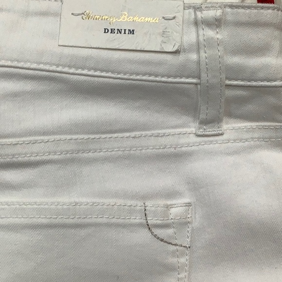 NWT💥Tommy Bahama Ella Twill Embroidered Floret Crop Slim Boyfriend Jeans… - Picture 10 of 10